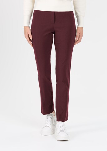 STEHMANN Regular Hose in Rot: Vorderseite