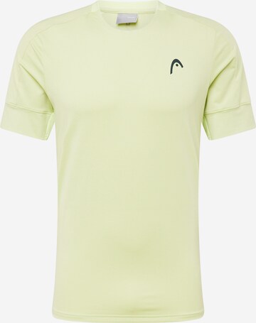 HEAD Performance Shirt 'PADEL' in Green: front