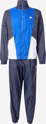 Nike Sportswear Костюм для бега 'CLUB' в Синий: спереди