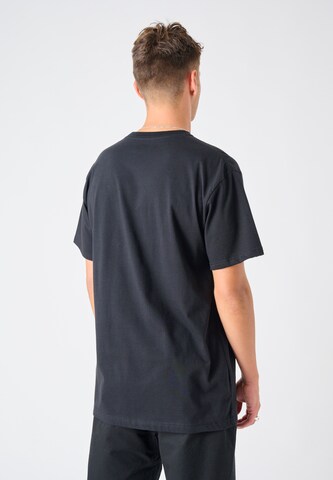 Cleptomanicx Shirt 'Enter' in Black