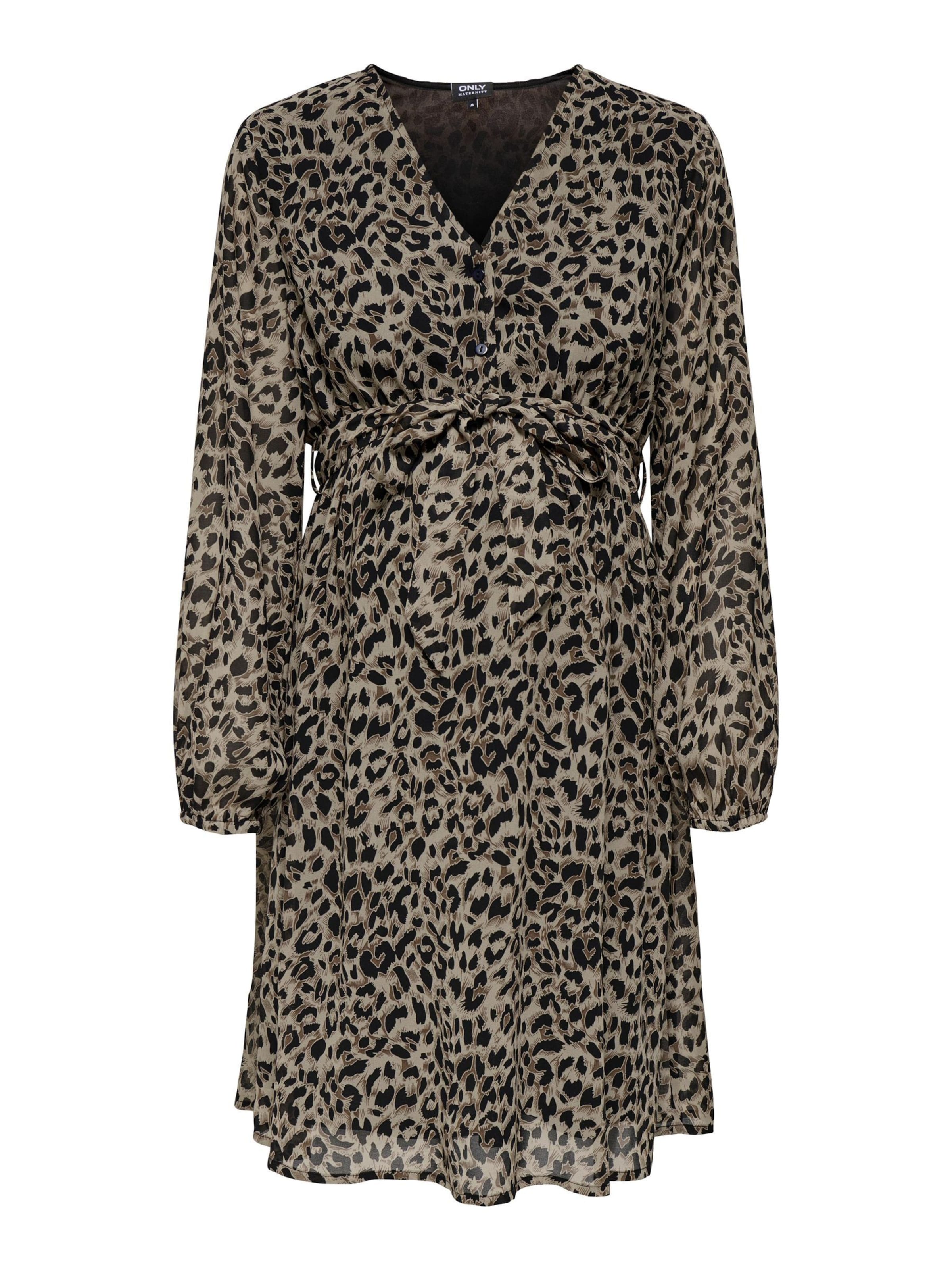 Only Maternity Kleid in Beige: Vorderseite