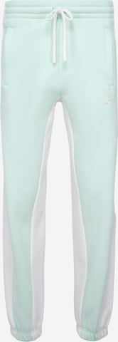 LYCATI exclusive for ABOUT YOU Regular Pants 'Frosty Earth' in Green: front