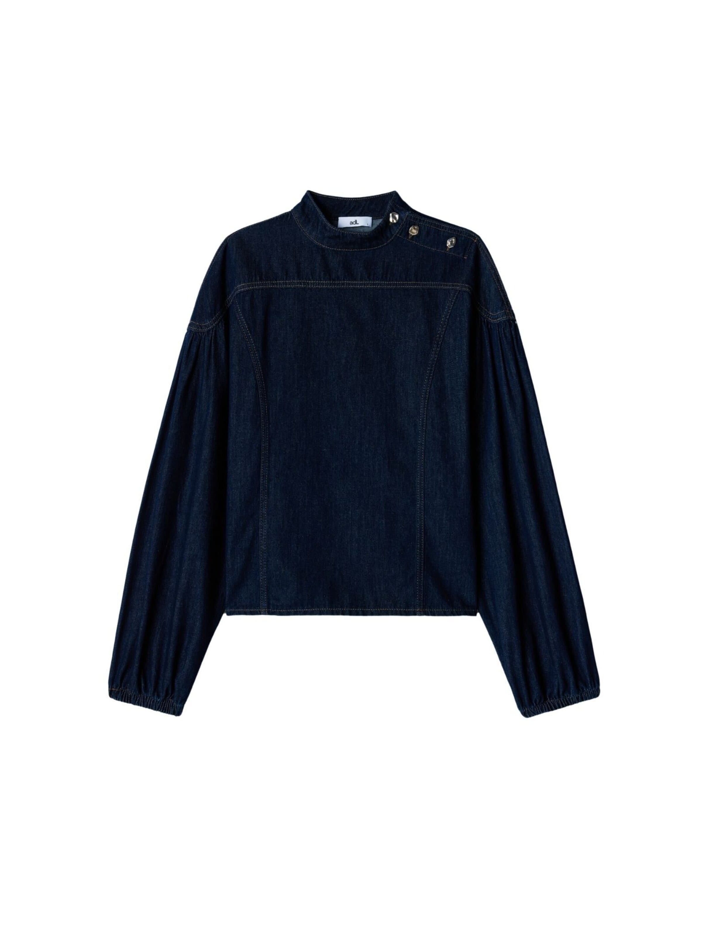 adl Blouse in Blue: front