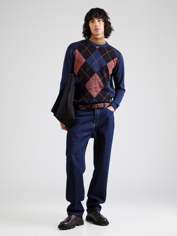 INDICODE JEANS Sweater 'Bagge' in Blue