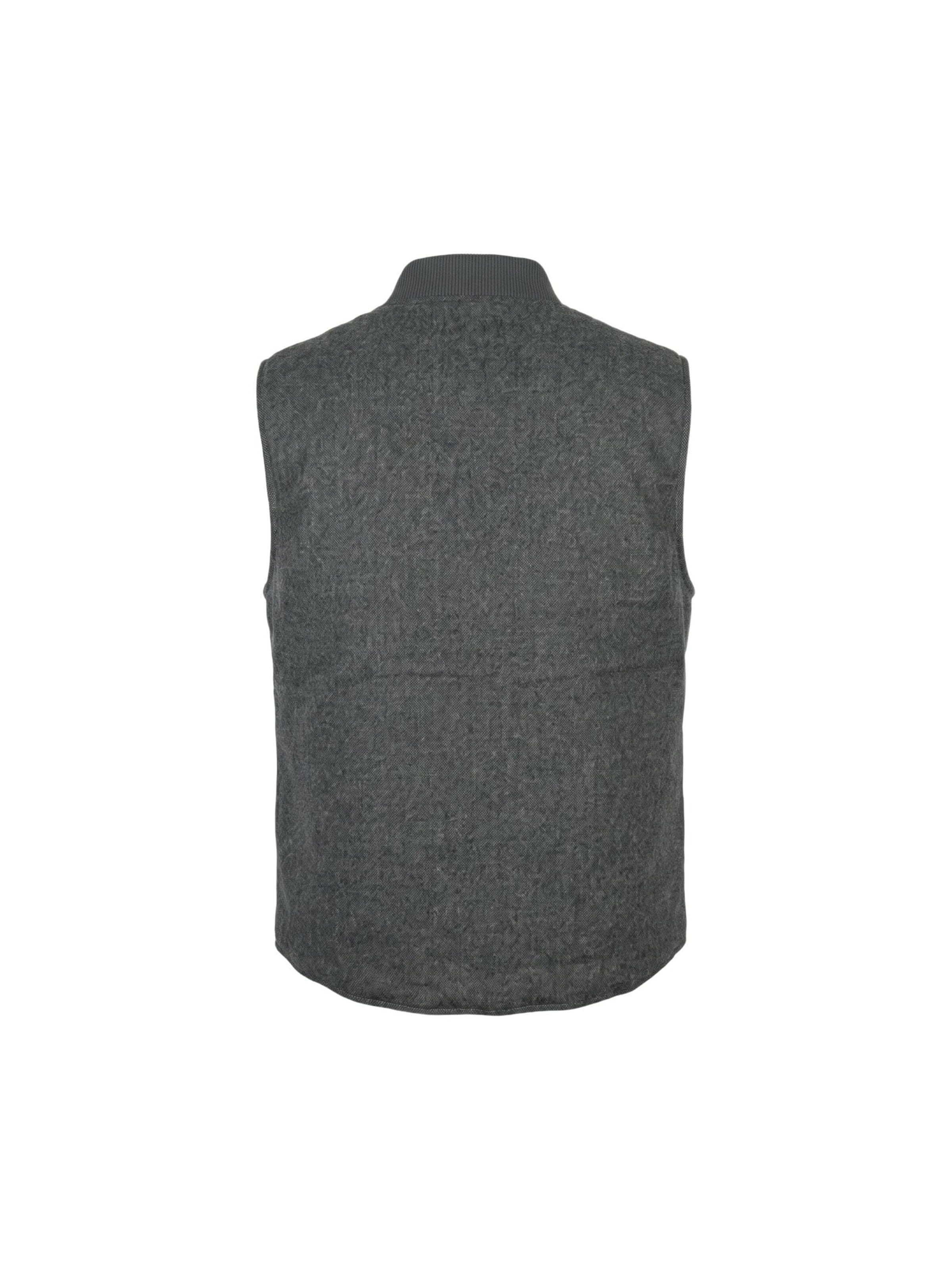 Gilet 'DONEGAL REVERSIBLE VEST OWL GREEN' di Bl'ker Vintage in verde