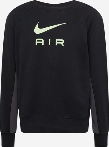 Nike Sportswear Свитшот 'Air' в Черный: спереди