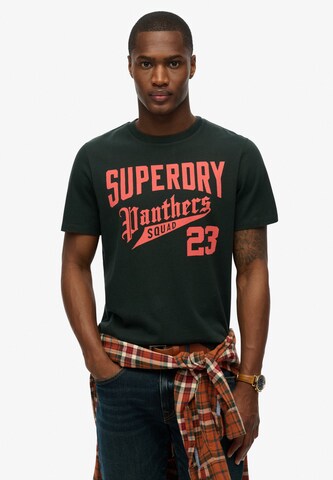 Superdry Shirt in Groen: voorkant