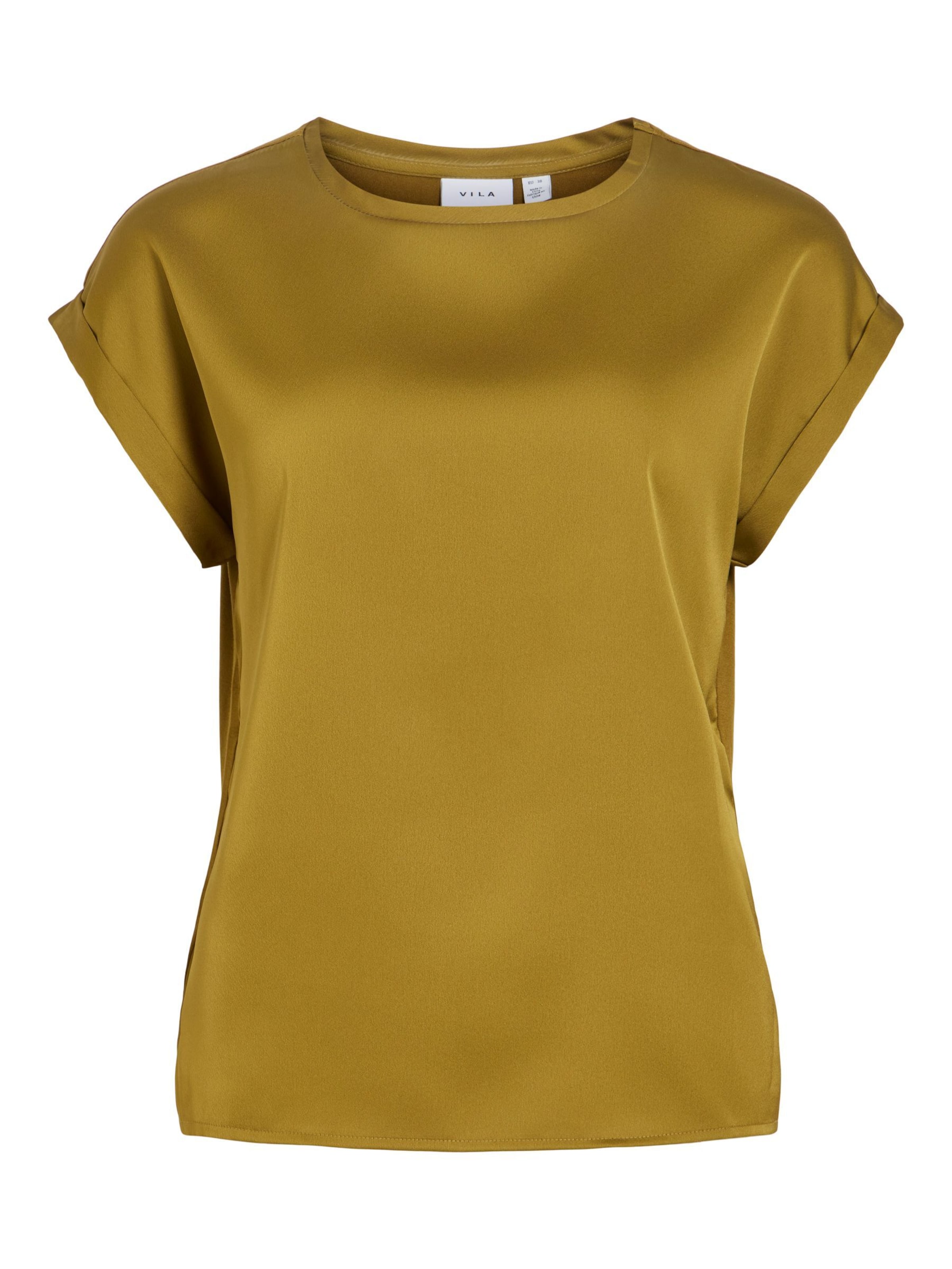 T-shirt 'ELLETTE' VILA en marron : devant