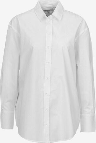 Camicia da donna 'Jadea collar' di Young Poets in bianco: frontale