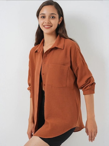 Bigdart Bluse in Rot