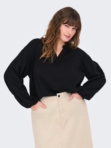 Camicia da donna 'THYRA' di ONLY Carmakoma in nero