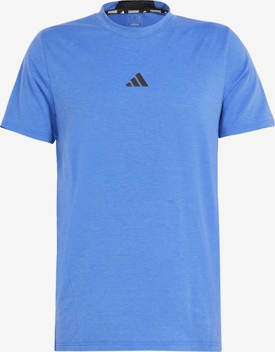 ADIDAS PERFORMANCE Функционална тениска в кралско синьо / черно, Преглед на продукта
