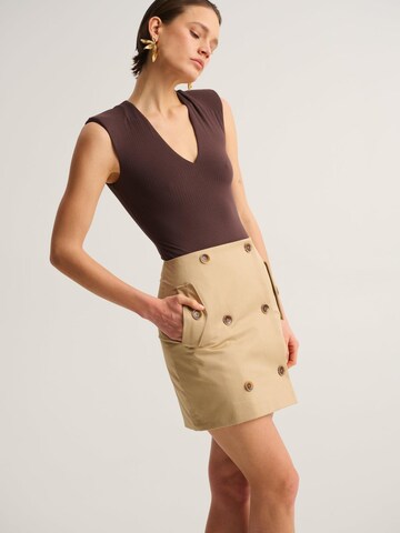 Saintby Anna Baj - Body 'Body Foggia' en marrón