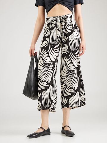 Hailys Loose fit Pleat-front trousers 'Ci44ra' in Black: front