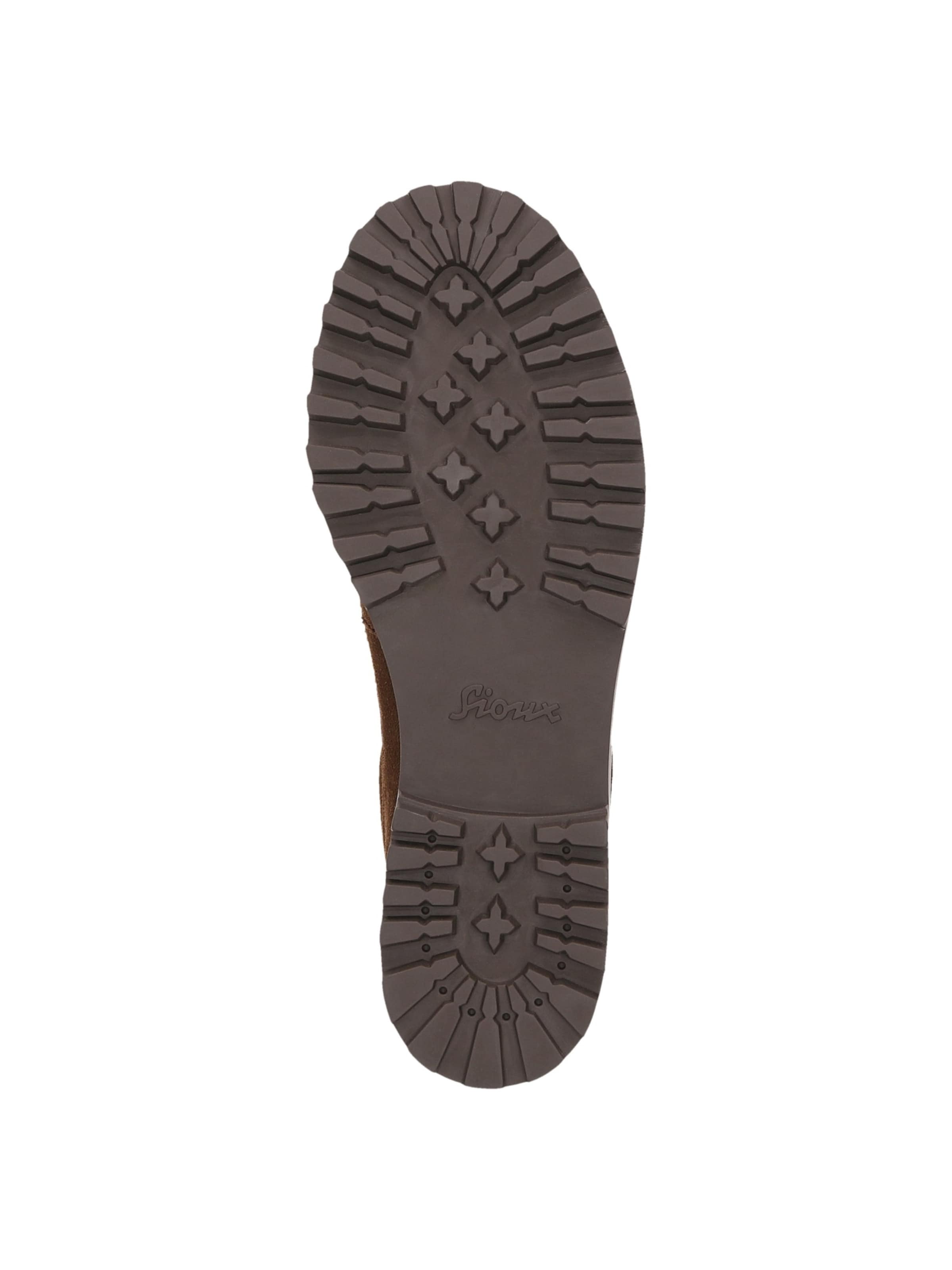 SIOUX Lace-up shoe ' Mikanera-700 ' in Brown