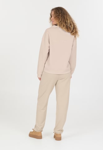 NOU Loose fit Workout Pants 'Vacay' in Beige