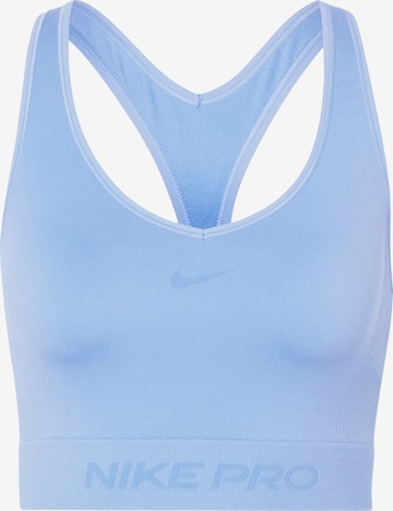 NIKE Sport top - kék: elől
