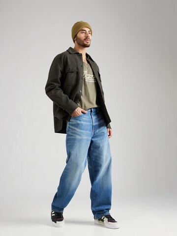 T-Shirt 'SPLASH' JACK & JONES en vert