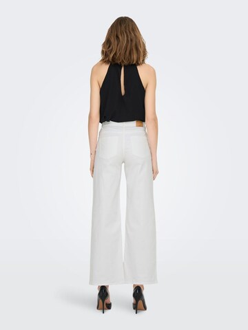 ONLY Wide leg Pants 'Madison' in White