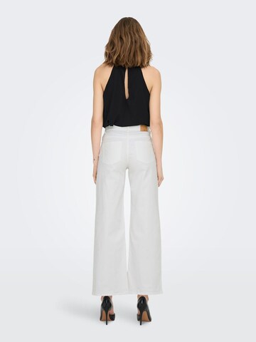 Wide Leg Pantalon 'Madison' ONLY en blanc