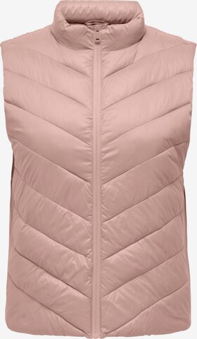 ONLY Carmakoma Vest in Pink: front