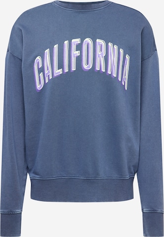 Redefined Rebel Sweatshirt 'Ezra' in Blauw: voorkant