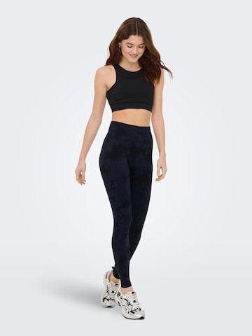 ONLY PLAY Skinny Leggings 'ONPTie' in Blau