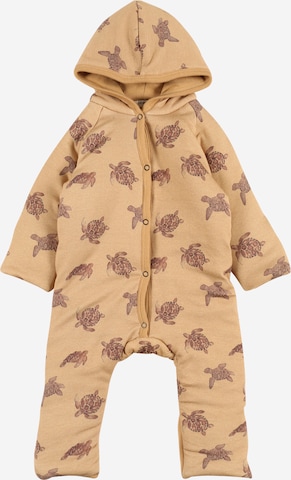 Lil ' Atelier Kids Overall 'Geo' in Braun: front