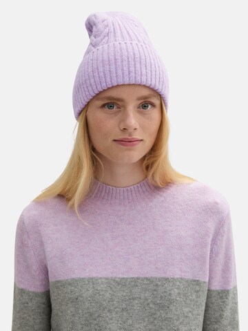 Bonnet TOM TAILOR DENIM en violet