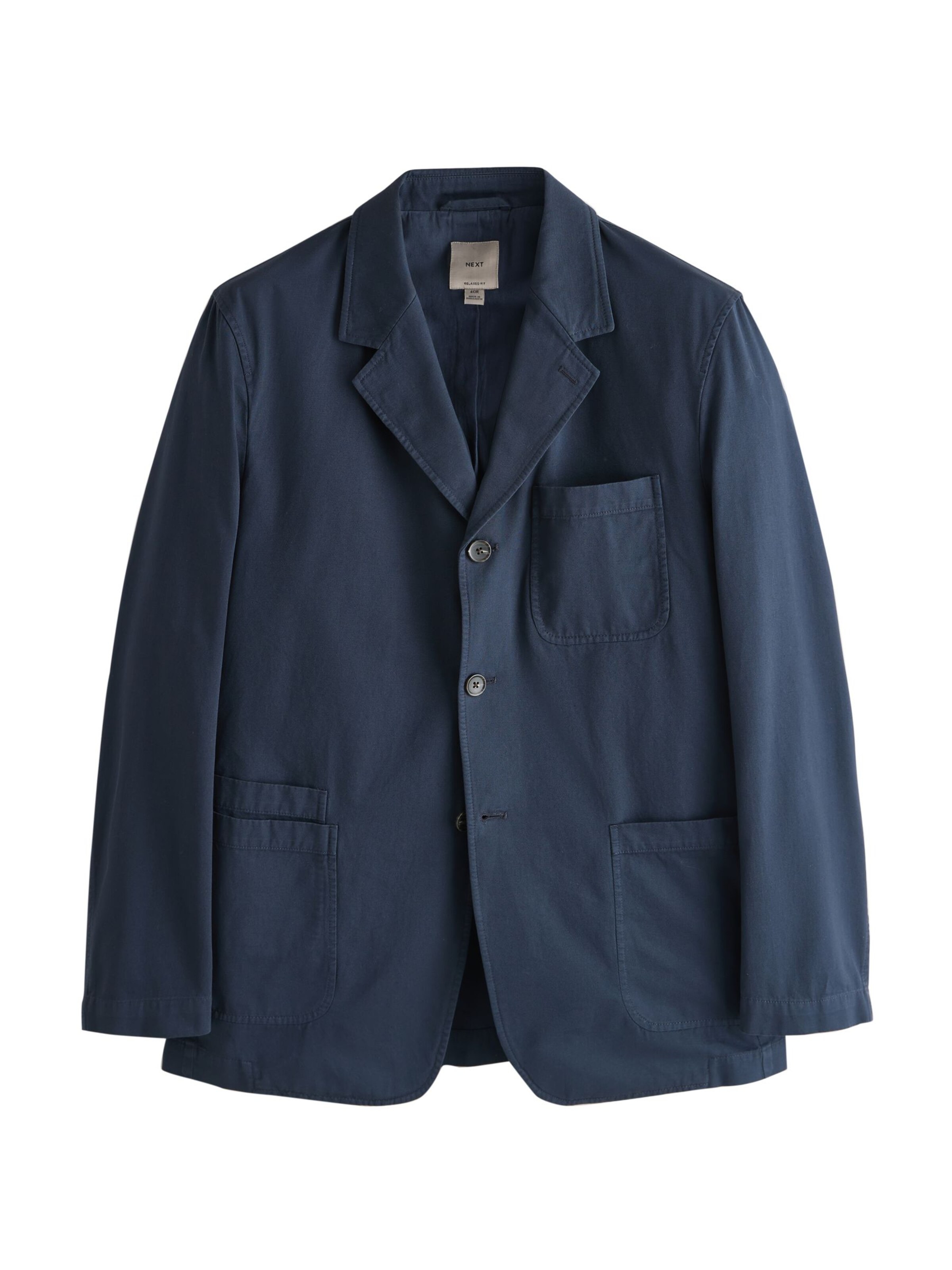 Next Sakko in Blau: Vorderseite