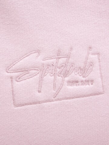 Sweat-shirt ' Klaas ' SPITZBUB en rose