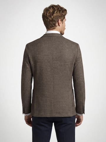 Coupe slim Veste de costume PIERRE CARDIN en marron