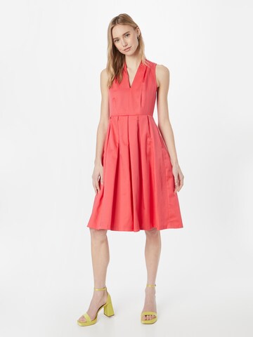 Closet London Dress in Orange: front