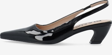 Bianco Slingpumps 'BALEY' in Schwarz: Vorderseite