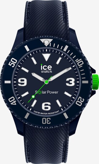 ICE WATCH Uhr in ultramarinblau / neongrün / weiß, Produktansicht