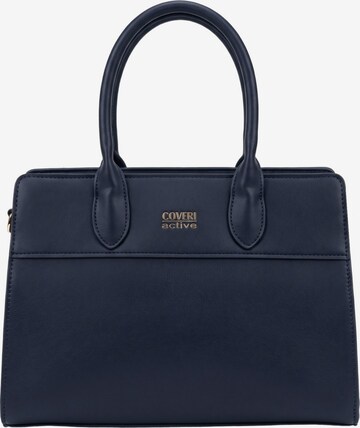 Borsa a mano di Coveri in blu: frontale