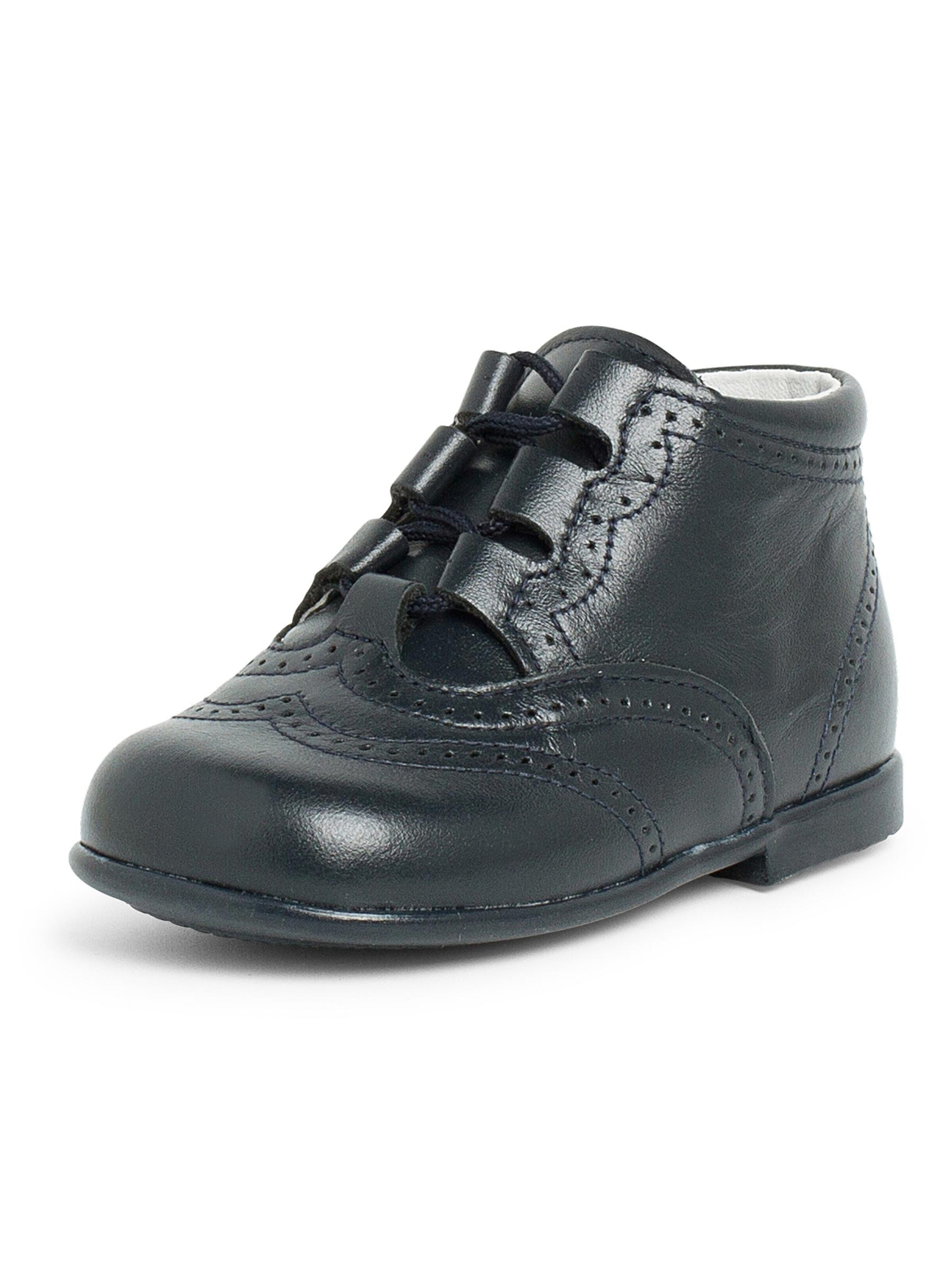 Pisamonas - Zapatos primeros pasos en azul: frente