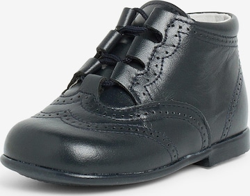 Pisamonas - Zapatos primeros pasos en azul: frente