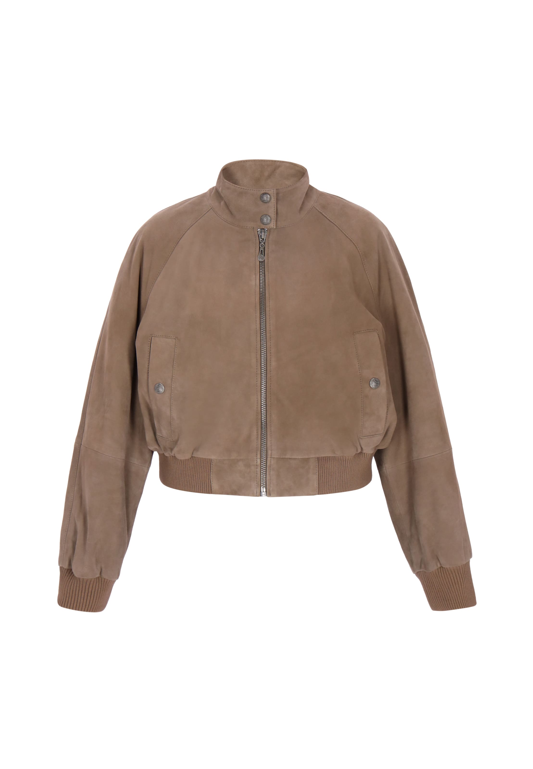 DreiMaster Vintage - Casaco meia-estação em castanho: frente