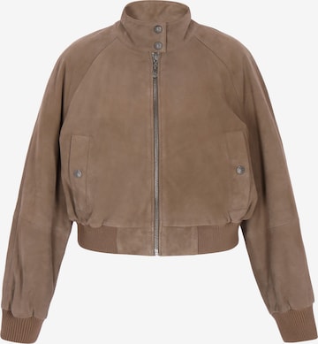 DreiMaster Vintage - Casaco meia-estação em castanho: frente