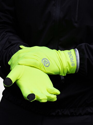 Proviz Full Finger Gloves 'Classic' in Yellow