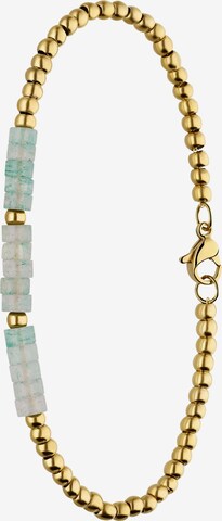 Lucardi Armband 'Naturstein' in Goud: voorkant