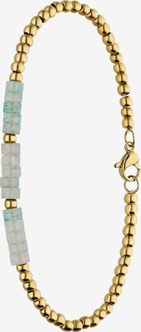 Lucardi Armband 'Naturstein' in Goud: voorkant
