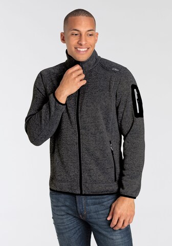 CMP Strickjacke in Grau: Vorderseite
