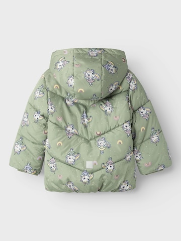 NAME IT Winter jacket 'May' in Green