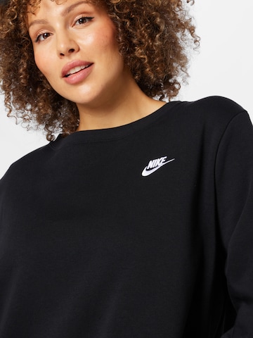 Nike Sportswear Athletic Sweatshirt in Black