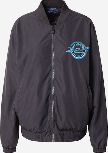 Karl Lagerfeld Prijelazna jakna u morsko plava / azur / svijetloplava / crna, Pregled proizvoda