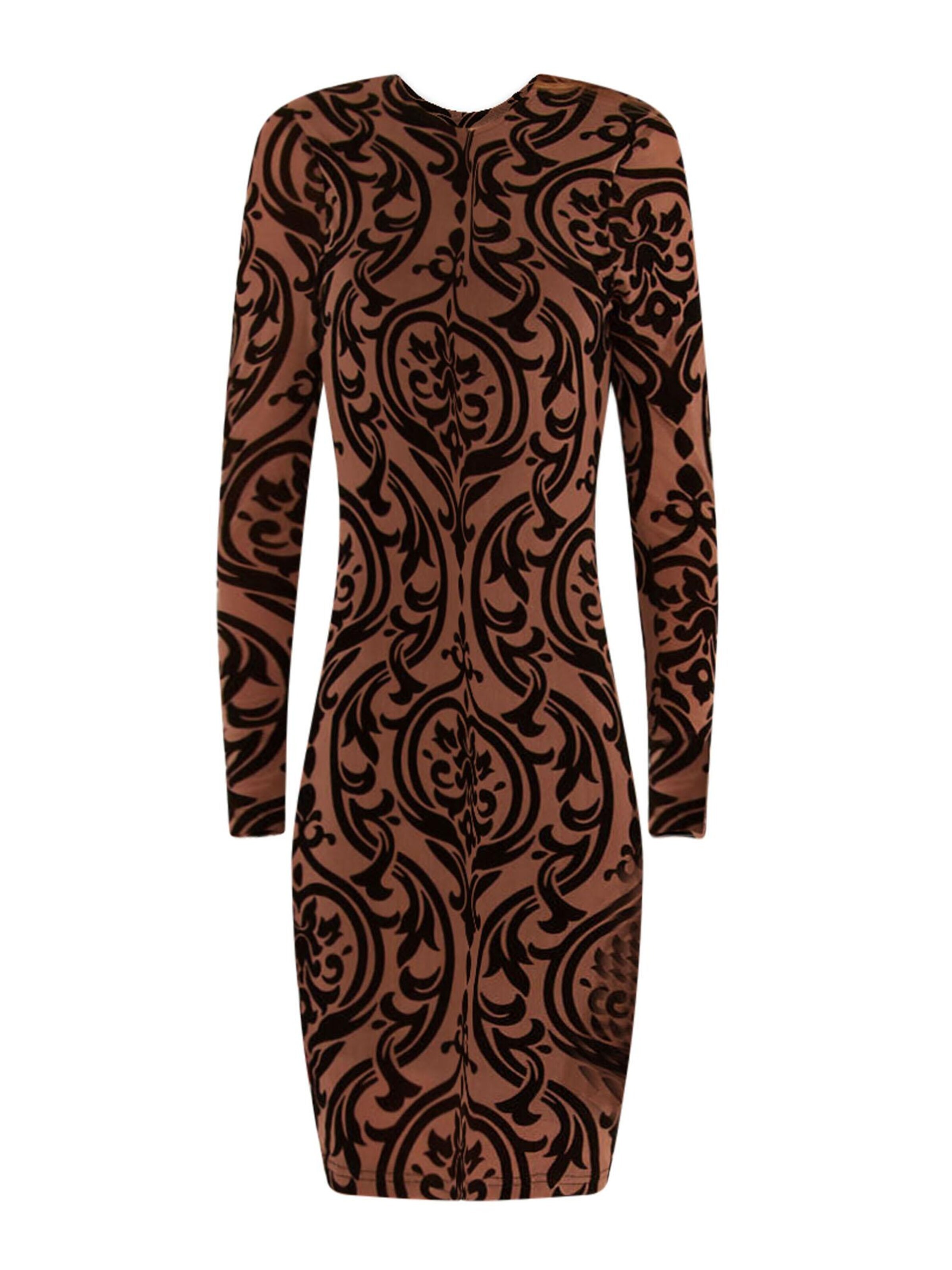 TOOche Dress 'London' in Brown: front