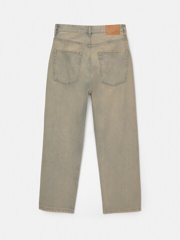 Pull&Bear Loosefit Jeans in Blau