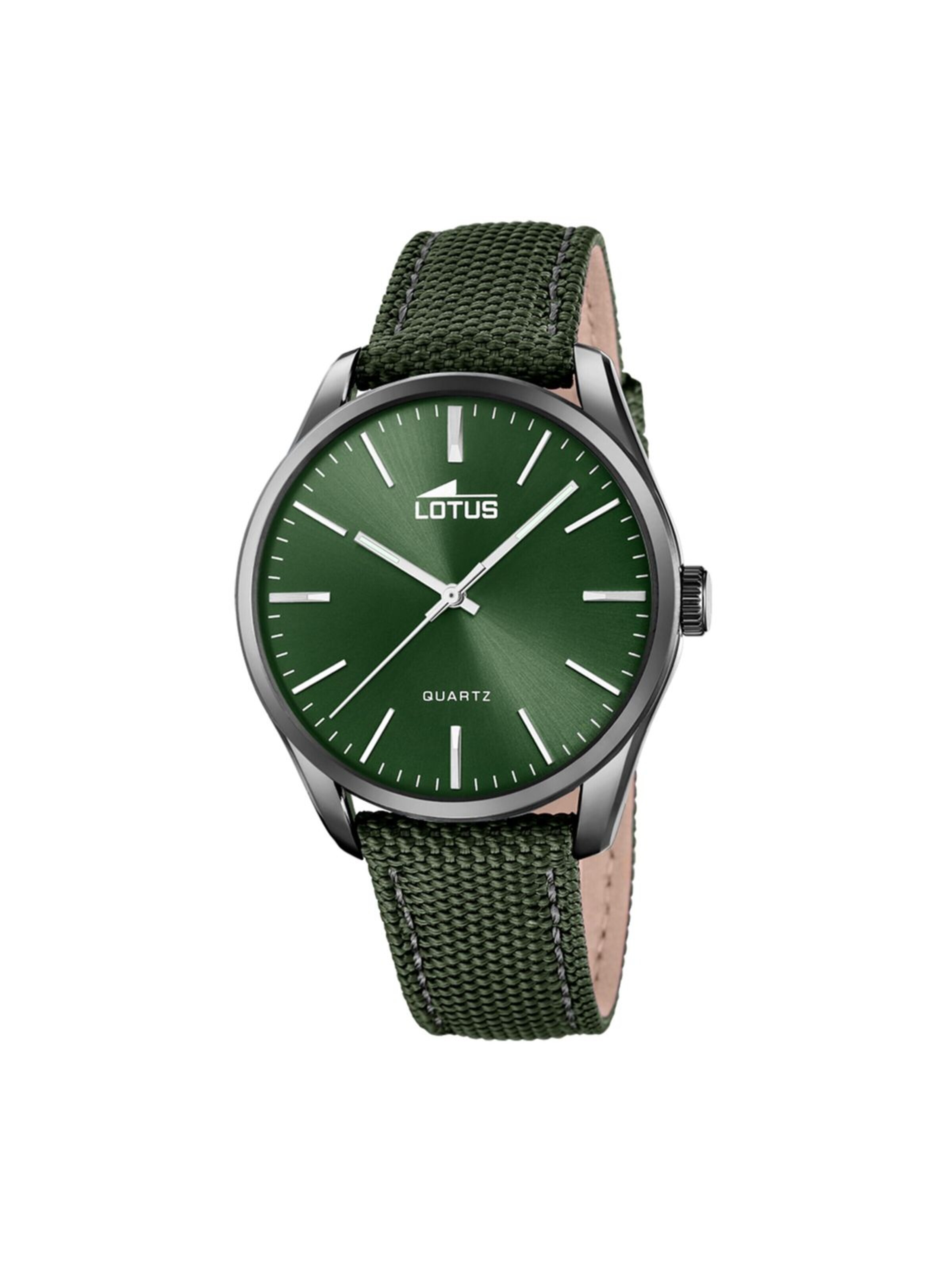 Lotus Analog watch in Green: front